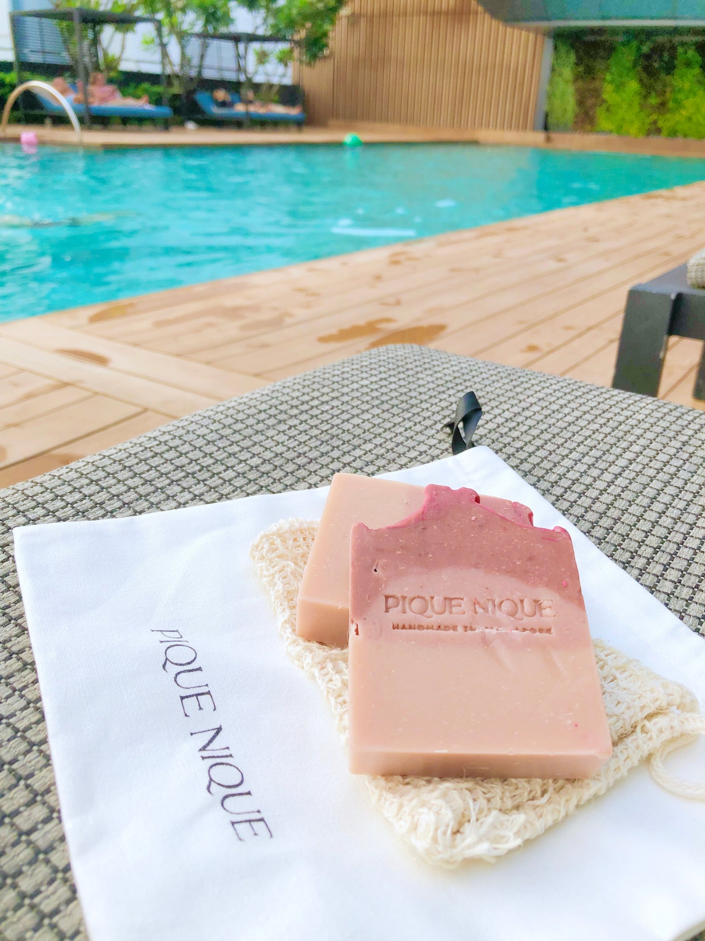 Rosa Artisanal Soap Bar - Premium from PIQUE NIQUE - Discover natural formulations for bath and body at www.piqueniquesg.com.