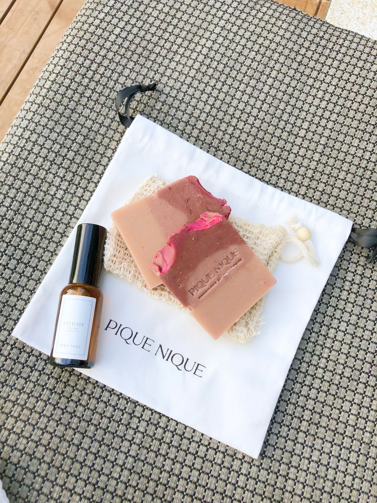 Rosa Artisanal Soap Bar - Premium from PIQUE NIQUE - Discover natural formulations for bath and body at www.piqueniquesg.com.