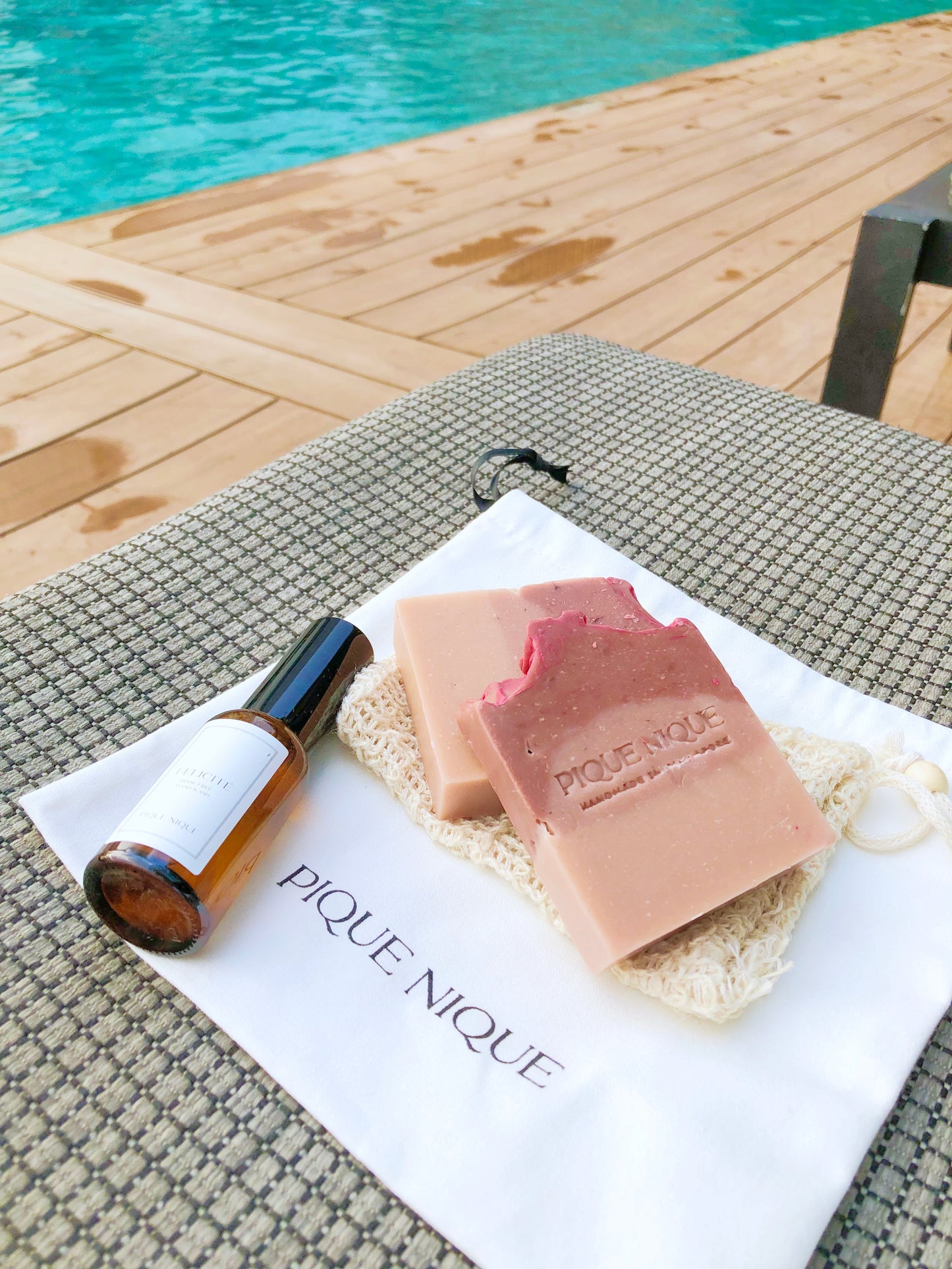 Rosa Artisanal Soap Bar - Premium from PIQUE NIQUE - Discover natural formulations for bath and body at www.piqueniquesg.com.