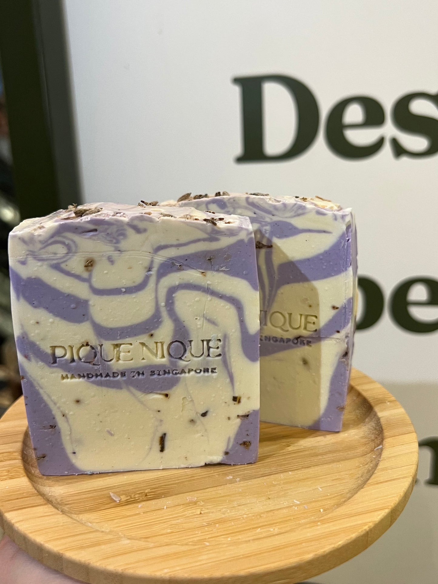 Lavender Dreams Artisanal Soap Bar - Premium Soap from PIQUE NIQUE - Discover natural formulations for bath and body at www.piqueniquesg.com.