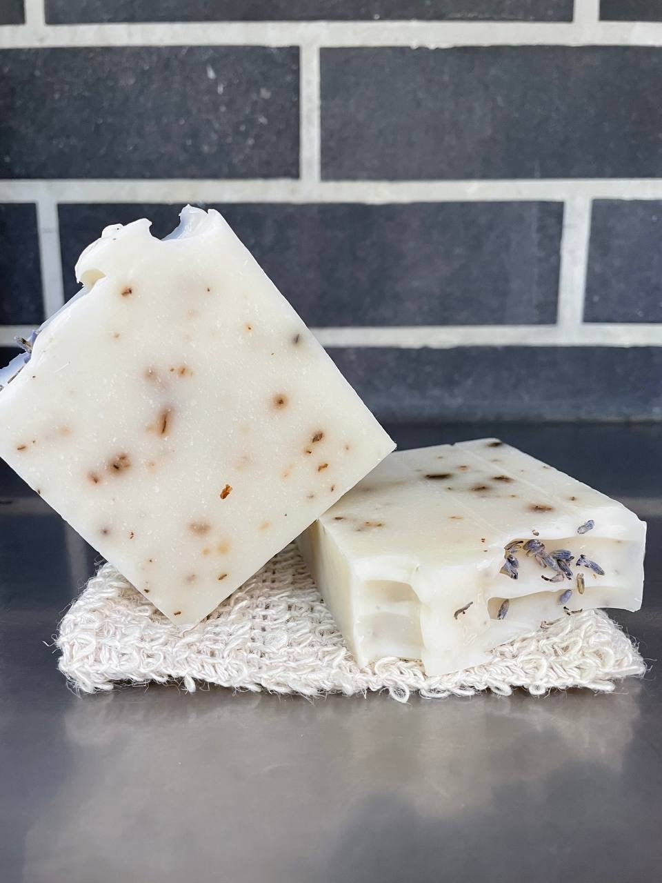 Snowy Drôme Artisanal Soap Bar - Premium Soap from PIQUE NIQUE - Discover natural formulations for bath and body at www.piqueniquesg.com.