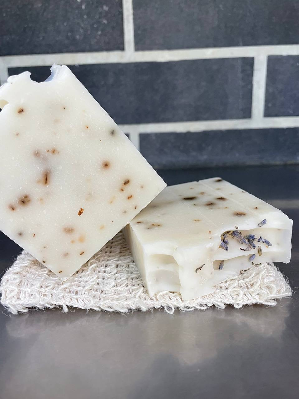 Snowy Drôme Artisanal Soap Bar - Premium Soap from PIQUE NIQUE - Discover natural formulations for bath and body at www.piqueniquesg.com.