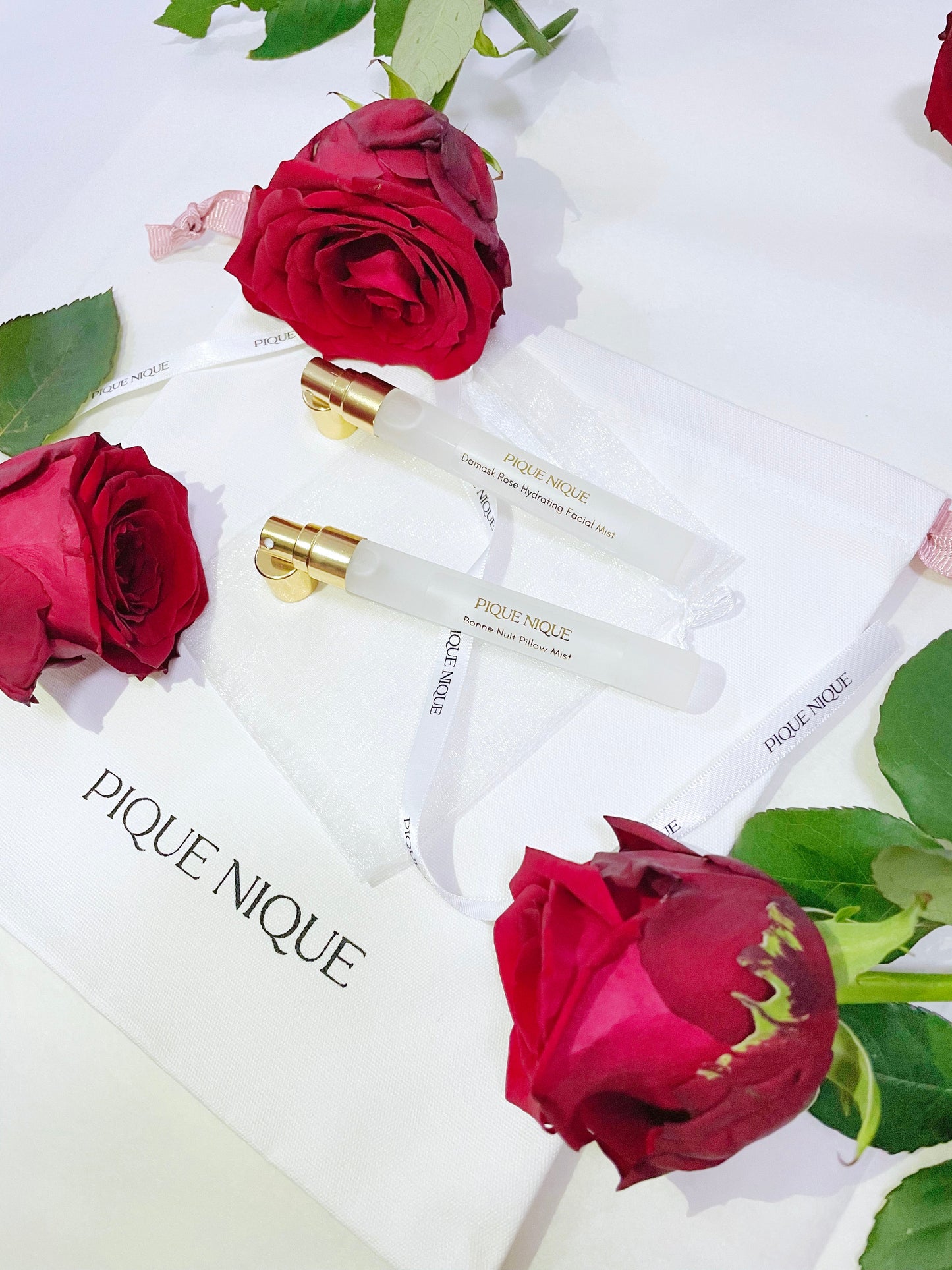 Rose De Damas (Damask Rose) Hydrating Facial Mist - Premium from PIQUE NIQUE - Discover natural formulations for bath and body at www.piqueniquesg.com.