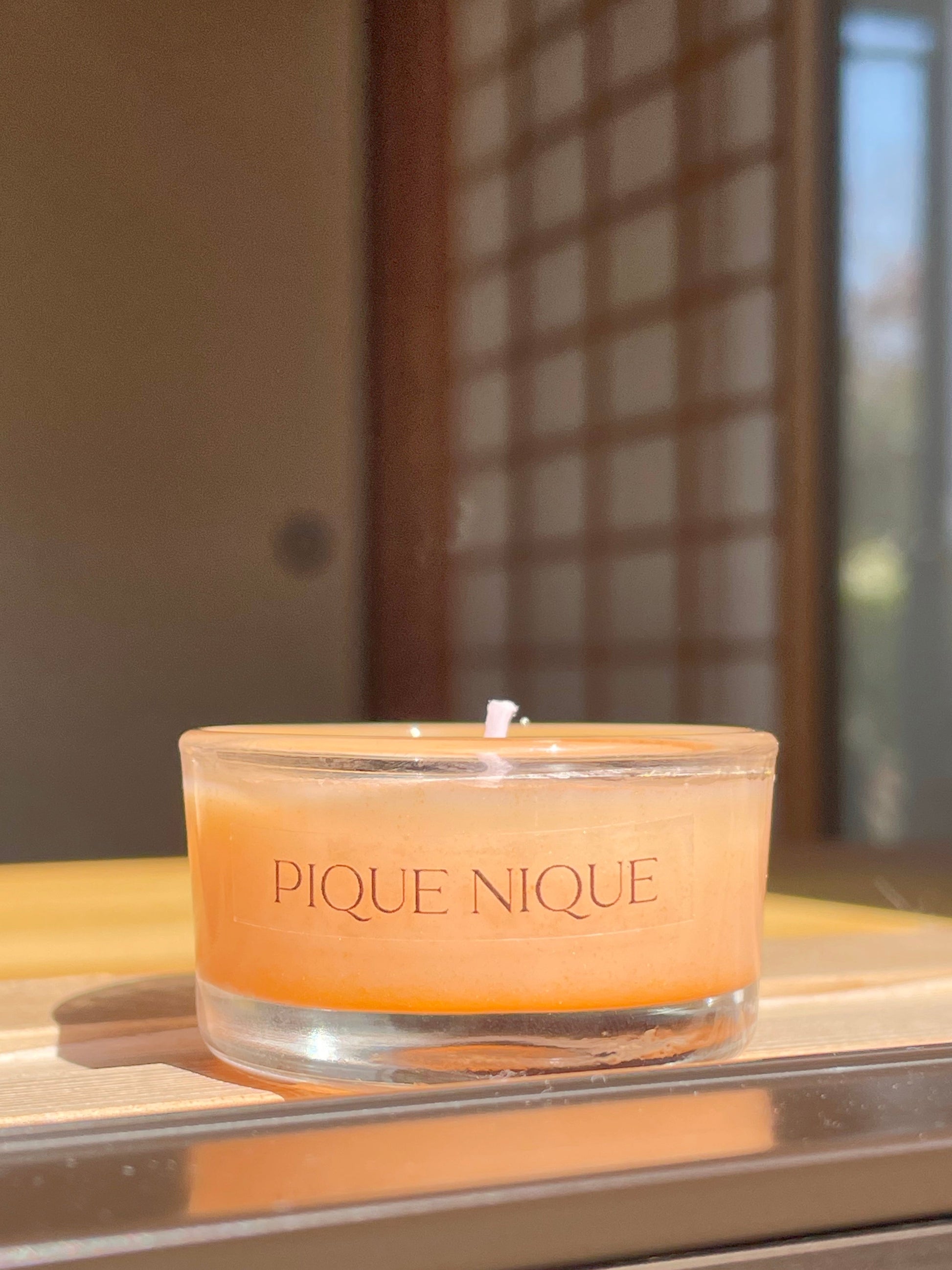 PIQUE NIQUE Premium Tealights - Premium Candle from PIQUE NIQUE - Discover natural formulations for bath and body at www.piqueniquesg.com.