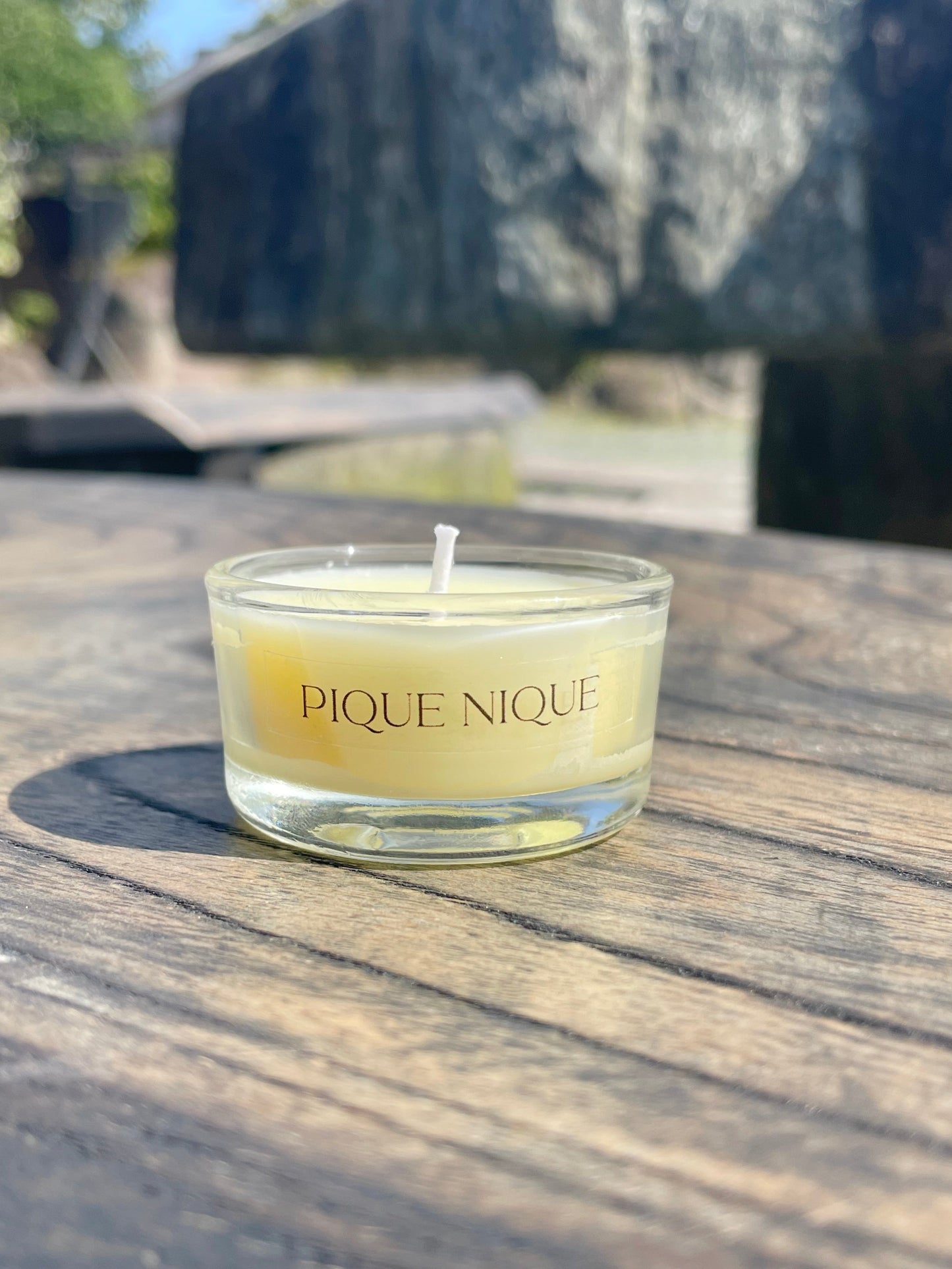 PIQUE NIQUE Premium Tealights - Premium Candle from PIQUE NIQUE - Discover natural formulations for bath and body at www.piqueniquesg.com.