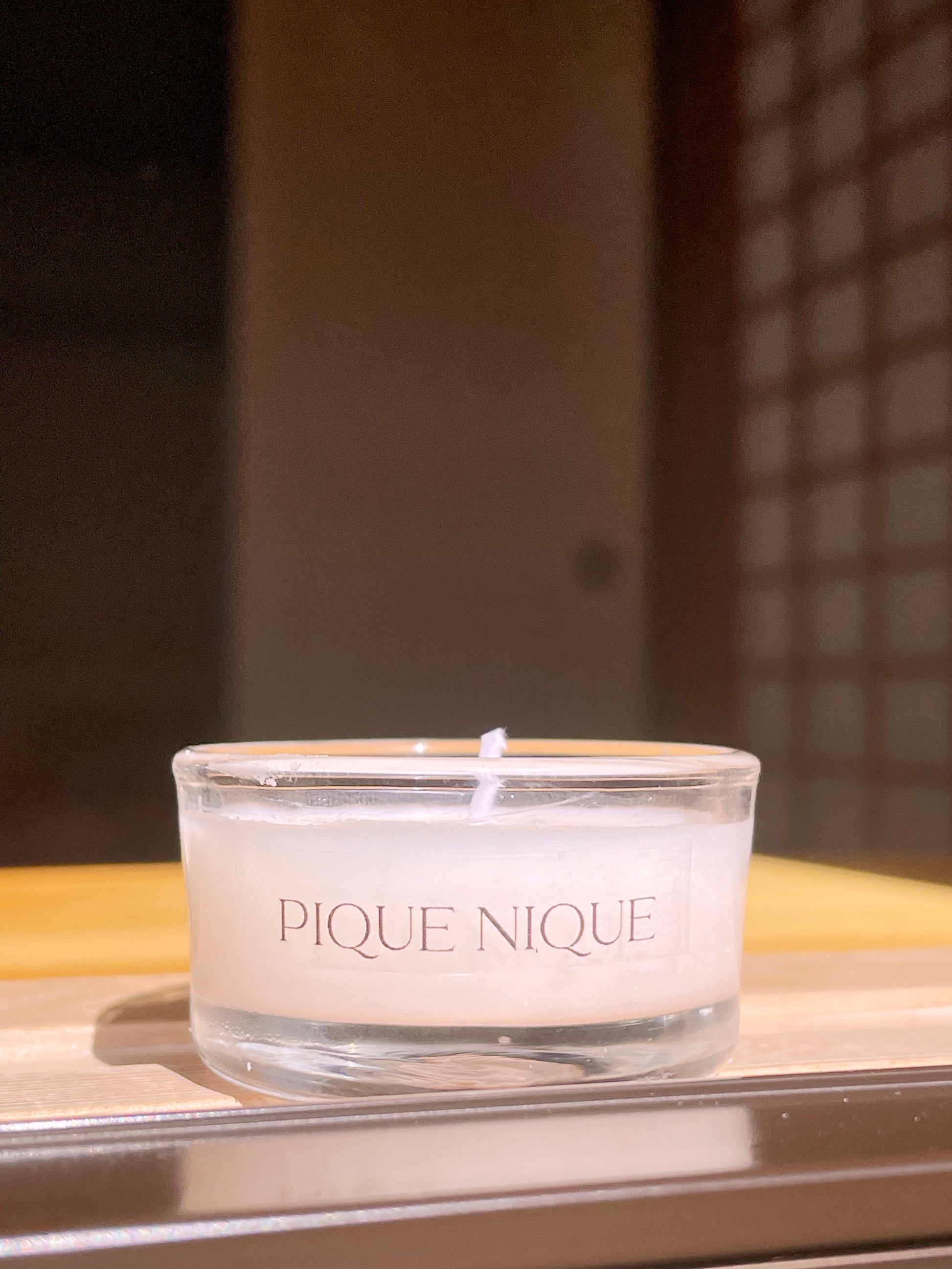 PIQUE NIQUE Premium Tealights - Premium Candle from PIQUE NIQUE - Discover natural formulations for bath and body at www.piqueniquesg.com.