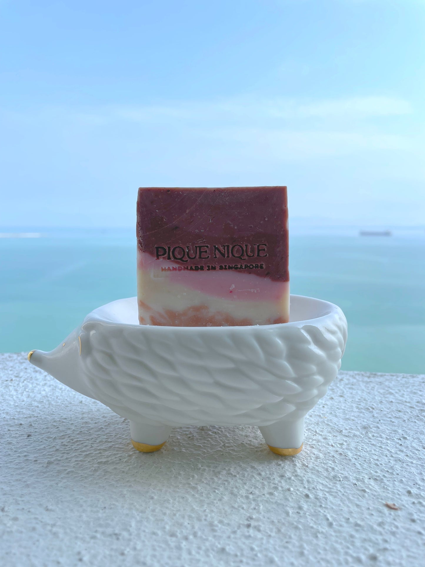 Rose Field Artisanal Soap Bar - Premium Soap from PIQUE NIQUE - Discover natural formulations for bath and body at www.piqueniquesg.com.