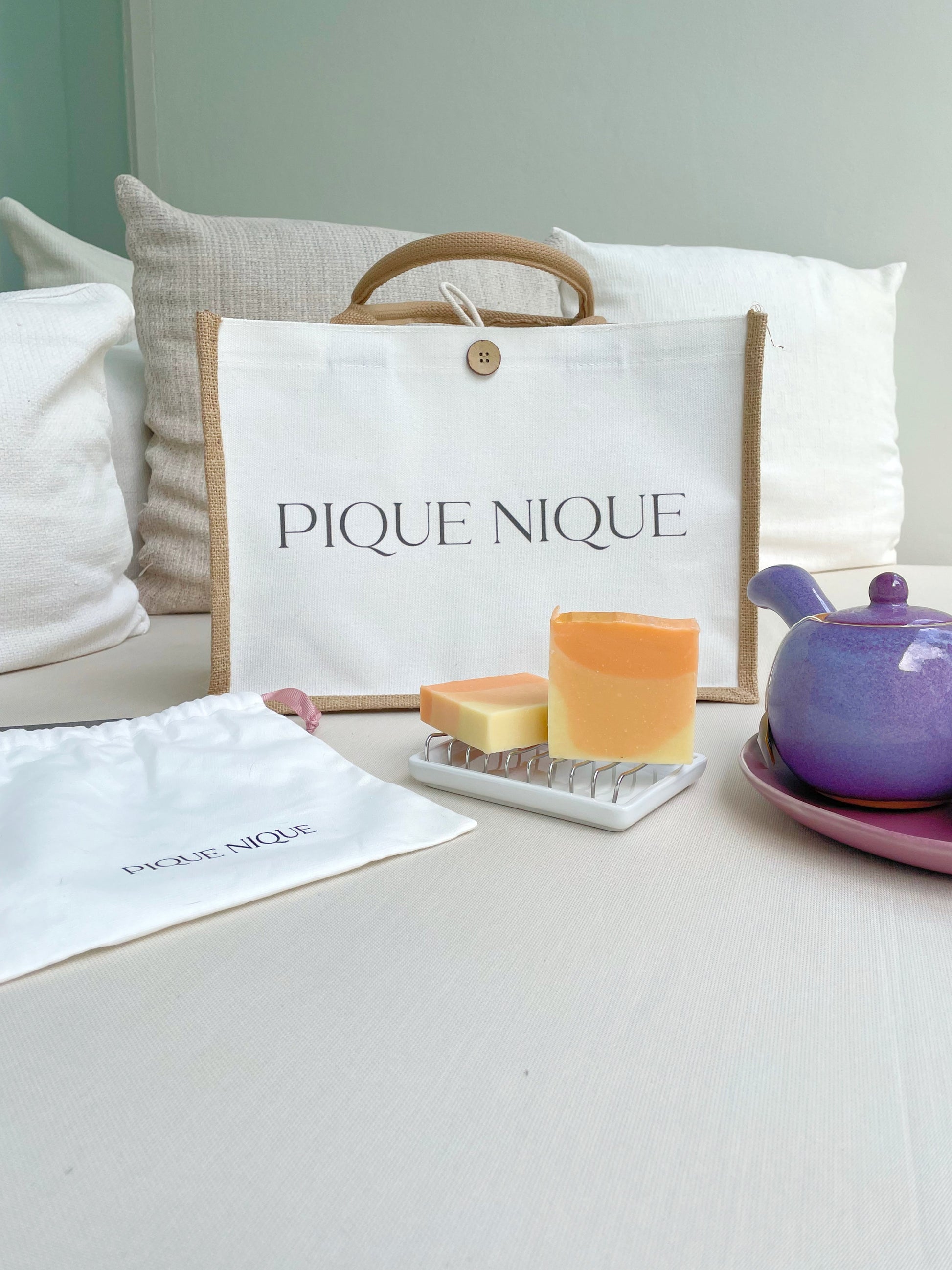 Relaxing Spa Artisanal Soap Bar - Premium Soap from PIQUE NIQUE - Discover natural formulations for bath and body at www.piqueniquesg.com.