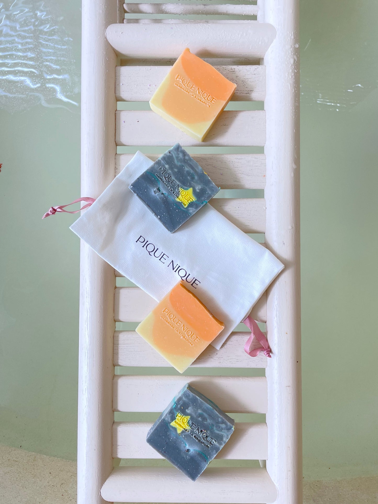 Aurora Star Artisanal Soap Bar - Premium Soap from PIQUE NIQUE - Discover natural formulations for bath and body at www.piqueniquesg.com.