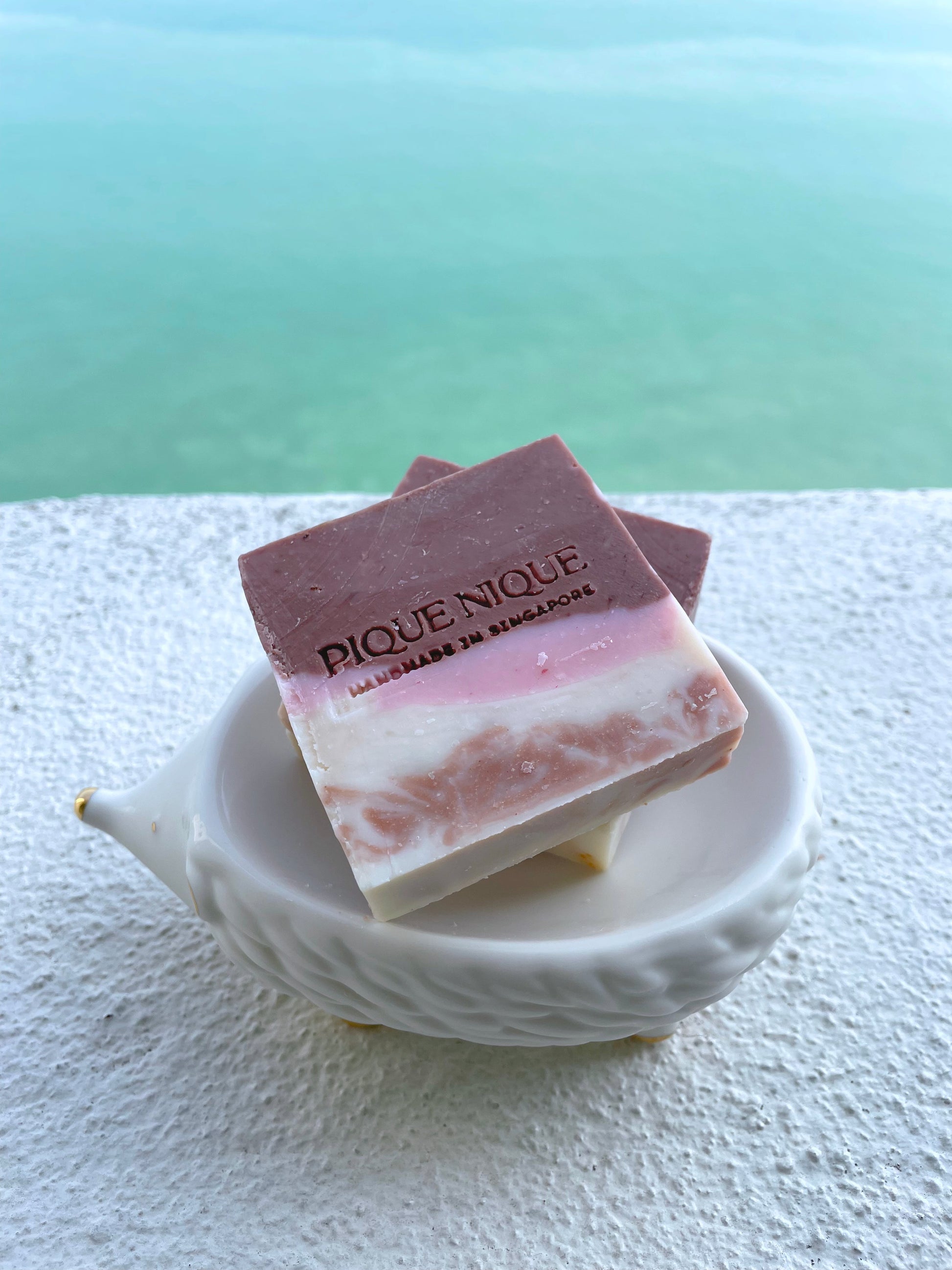 Rose Field Artisanal Soap Bar - Premium Soap from PIQUE NIQUE - Discover natural formulations for bath and body at www.piqueniquesg.com.