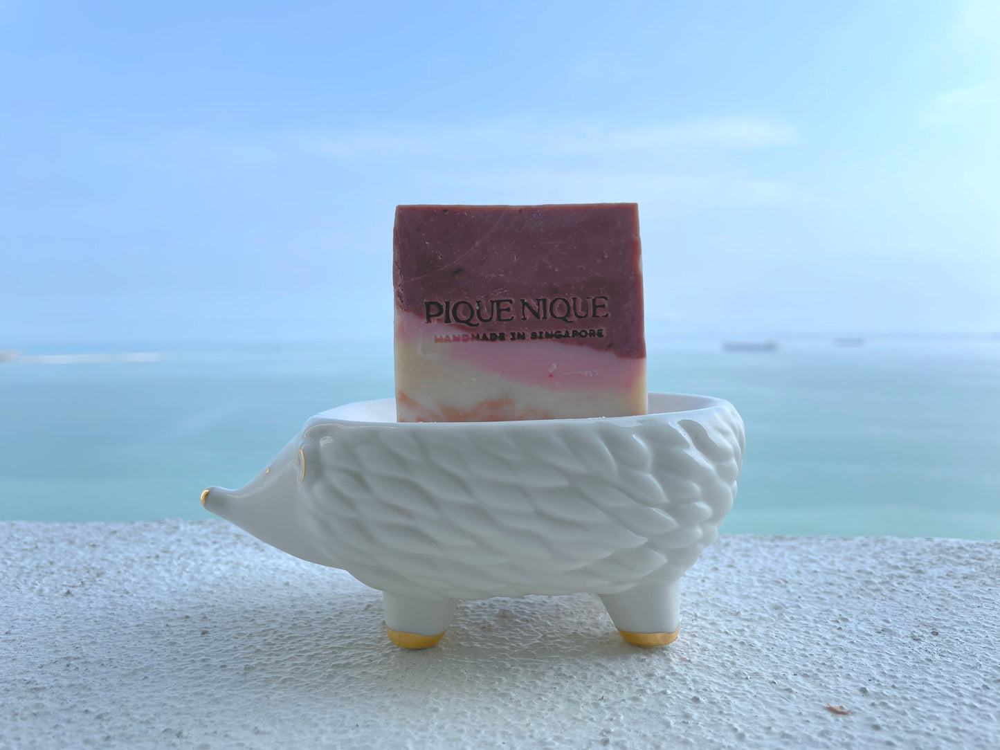 Rose Field Artisanal Soap Bar - Premium Soap from PIQUE NIQUE - Discover natural formulations for bath and body at www.piqueniquesg.com.