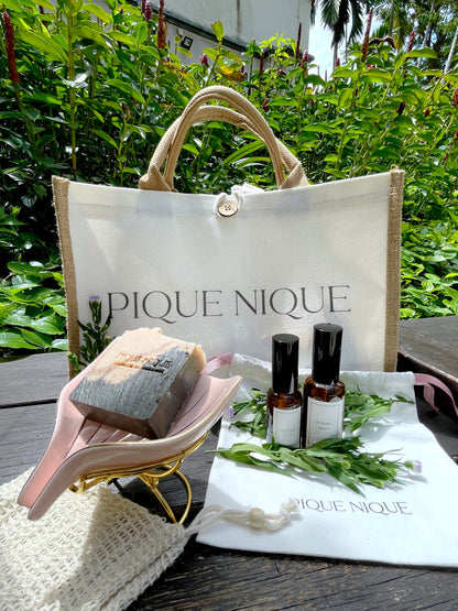 The Complete PIQUE NIQUE Set - Premium Gift Sets from PIQUE NIQUE - Discover natural formulations for bath and body at www.piqueniquesg.com.