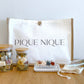 PIQUE NIQUE Button Tote Bag - Premium Tote Bag from PIQUE NIQUE - Discover natural formulations for bath and body at www.piqueniquesg.com.